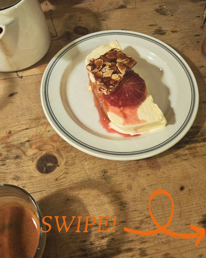 Hazelnut & blood orange ice cream – 1st February